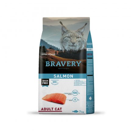 BRAVERY SALMON ADULT CAT 7 KG