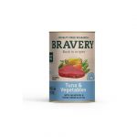 BRAVERY TUNA AND VEGETABLES ADULT DOG WET FOOD 290 GR