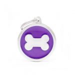 MY FAMILY PURPLE BIG CIRCLE BONE