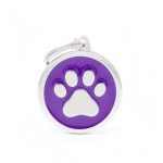 MY FAMILY PURPLE BIG CIRCLE PAW
