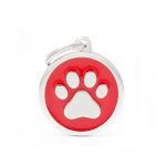 MY FAMILY RED BIG CIRCLE PAW