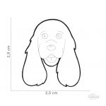 MY FAMILY ORANGE AND WHITE ENGLISH COCKER - Imagen 2