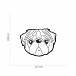 MY FAMILY BLACK PUG - Imagen 2