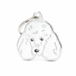 MY FAMILY WHITE POODLE