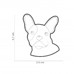 MY FAMILY BLACK FRENCH BULLDOG - Imagen 2