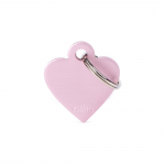 MY FAMILY SMALL HEART ALUMINUM PINK