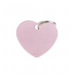MY FAMILY BIG HEART ALUMINUM PINK