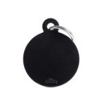 MY FAMILY BIG ROUND ALUMINUM BLACK