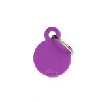 MY FAMILY SMALL ROUND ALUMINUM PURPLE