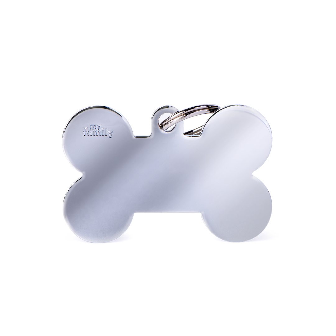 MFXL09 (1) MY FAMILY XL BONE CHROMED BRASS - Imagen 1