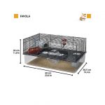 FP JAULA PARA HAMSTER, FAVOLA, 60x36.5x30h cm - Imagen 3