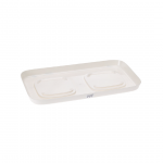 FP BANDEJA GLAM SMALL C/PLATOS, 40x23 cm/800 ml x2, GRIS - Imagen 4