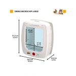 FP PUERTA P/MASCOTAS, SWING MICROCHIP LARGE, 26.5x16.2x31,5, BLANCO - Imagen 2
