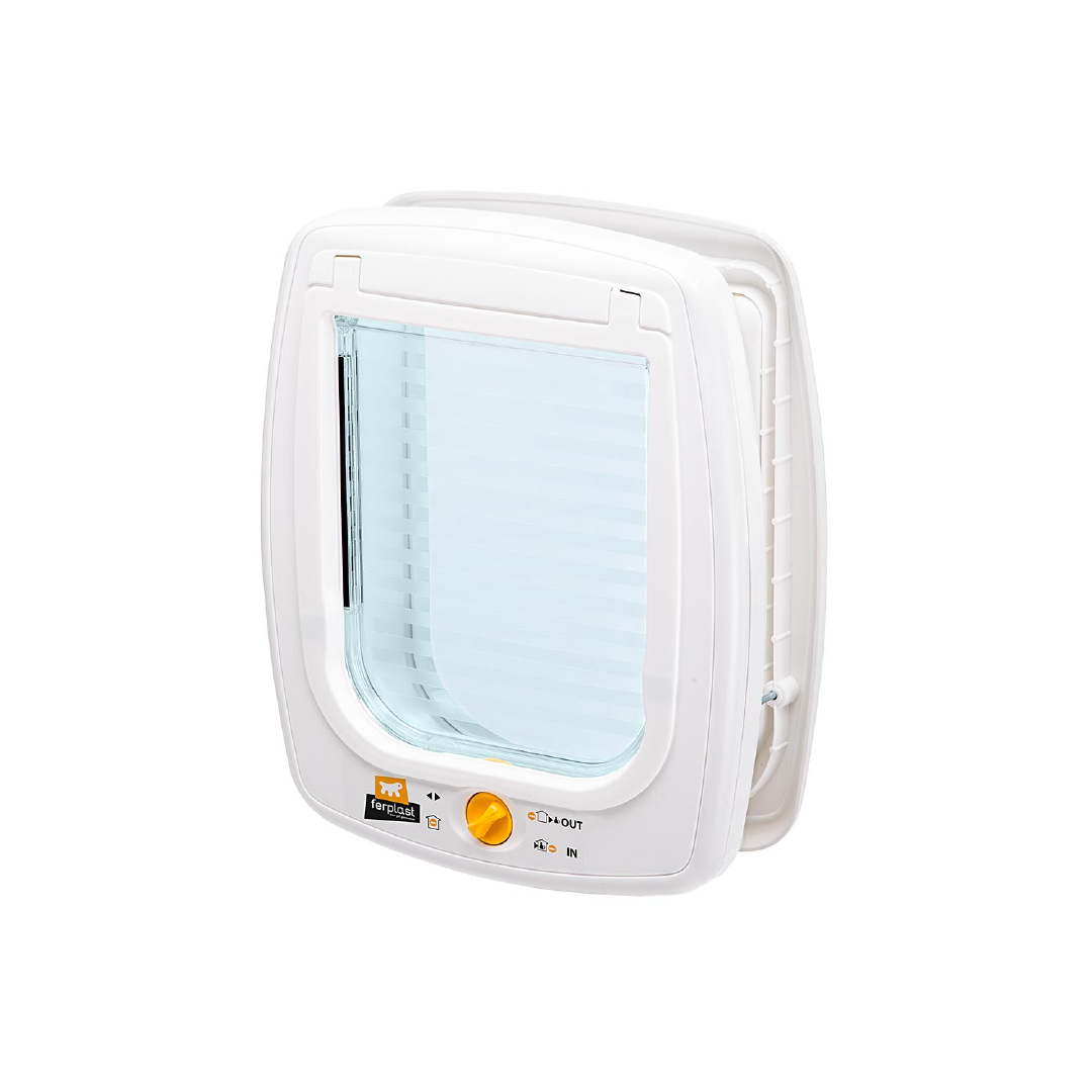 72105011 (1) FP PUERTA P/MASCOTAS, SWING 9 SET, 26.2x10.2x31.2h, BLANCO - Imagen 1