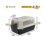 FP TRANSPORTADORA, ATLAS 20, 37x58x32h cm, NEGRO - Imagen 2