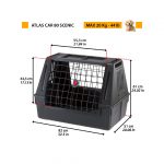 FP TRANSPORTADORA, ATLAS CAR 80, 82x51x61h cm, NEGRO - Imagen 2
