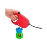 FP FLIPPY ONE, CORREA RETRACTIL EN CINTA, 5 mt, L, ROJO - Imagen 4