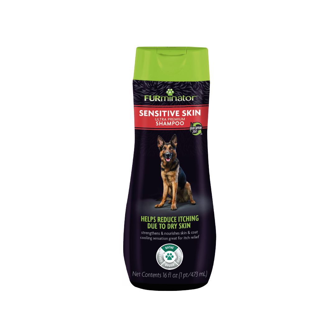 P-93319 (1) FURminator Itch Relief ULTRA PREMIUM SHAMPOO, 473 ML - Imagen 1