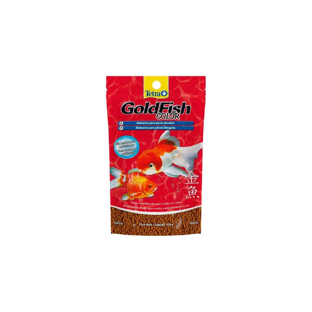 247499 (1) TETRA GOLDFISH COLOR PELLETS, 220 GR - Imagen 1