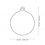 MY FAMILY BIG ROUND BRONX RHOMBUS ENGLISH BRASS - Imagen 2