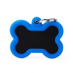 MY FAMILY BLACK BONE ALU BLUE RUBBER