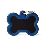 MY FAMILY BLACK BONE ALU DARK BLUE RUBBER