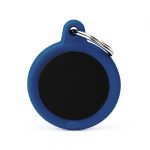 MY FAMILY BLACK CIRCLE ALU DARK BLUE RUBBER