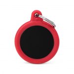 MY FAMILY BLACK CIRCLE ALU RED RUBBER