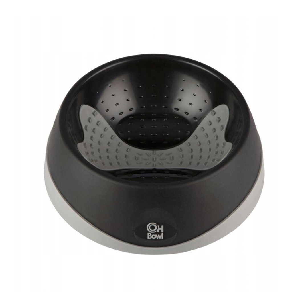 OB6004BK LM OH BOWL SMALL BLACK FOR DOG - Imagen 1