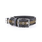 MF COLLAR LONDON, VERDE/NEGRO, 30/42-2,2 cm / MD