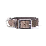 MF COLLAR TUCSON, CUERO GRIS, 44/60-3,4 cm / XL