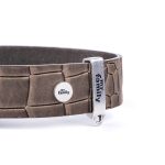 MF COLLAR TUCSON, CUERO GRIS, 44/60-3,4 cm / XL - Imagen 3