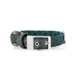 MF COLLAR MILANO, NYLON VERDE, 27/35-1,6 cm / SM