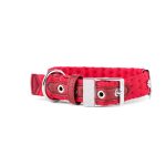MF COLLAR MILANO, NYLON ROJO, 27/35-1,6 cm / SM