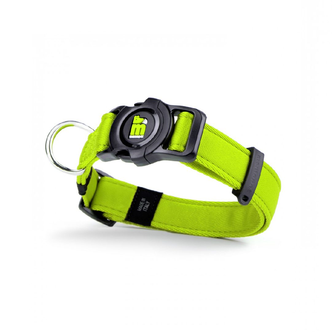 MF3017 (1) MF MEMOPET COLLAR NYLON VERDE, 35/53-2,2 cm / MD - Imagen 1