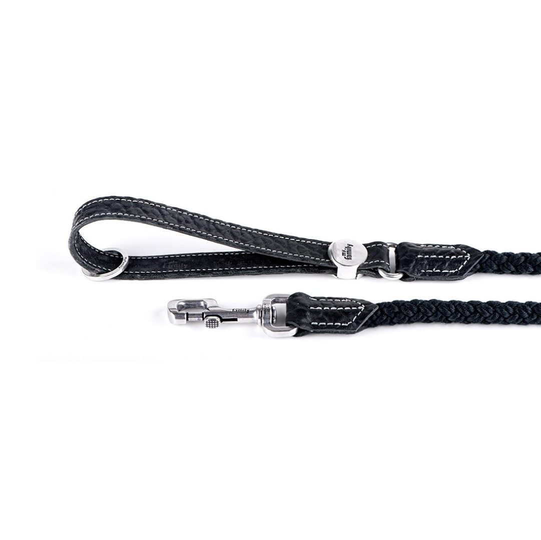 MF5082 (1) MF CORREA EL PASO, CUERO NEGRO, 180 cm - Imagen 1