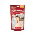 DREAMBONE PREMIO PARA PERRO SIN CARNAZA, TAMAÑO MEDIANO SABOR A POLLO - 1 UNIDAD