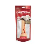 DREAMBONE PREMIO PARA PERRO SIN CARNAZA, TAMAÑO GRANDE SABOR A POLLO - 1 UNIDAD