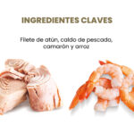 APPLAWS GATO FILETE DE ATUN-CAMARON CON CALDITO, 70 GR - Imagen 2