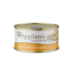 APPLAWS GATO PECHUGA DE POLLO Y QUESO CON CALDITO, 70 GR