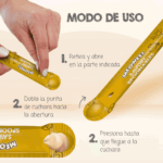 MEOWEE! - SNACK LÍQUIDO CUCHAREABLE - TRIPLE PROTEÍNA DE POLLO, SALMÓN Y PATO - Imagen 4