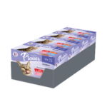 PLAISIR CHUNKS POUCH ADULT CAT MIX SABORES, 12 X 100 GR - Imagen 3
